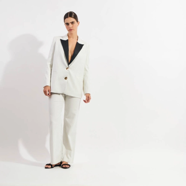 Blazer Gabardine Risca Laura (ref 749c)