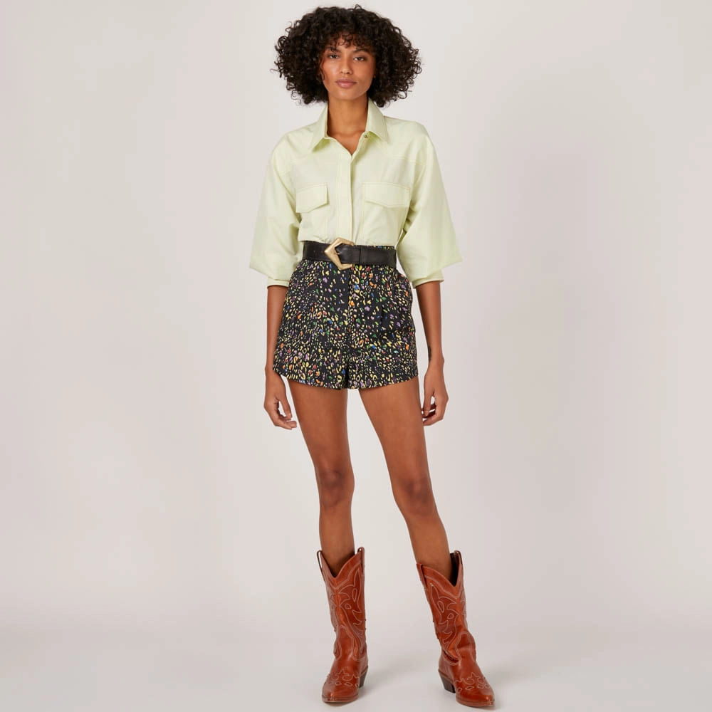 Shorts Tricoline Psyco Meg