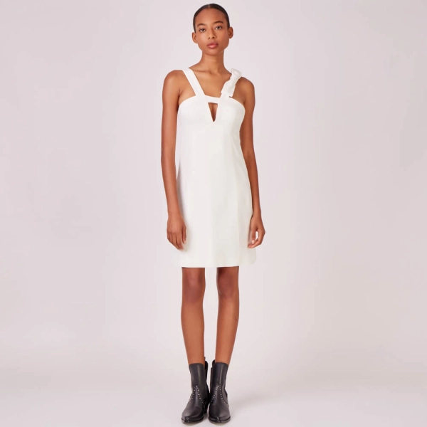 Vestido Crepe Bow Alexa (ref 3e5d)