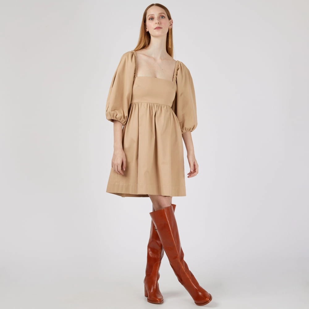 Vestido de Sarja Gisele