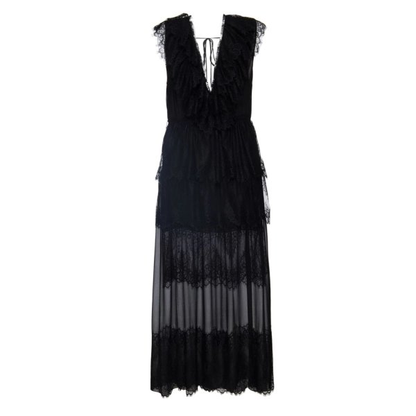 Vestido Renda Mix Gabrielle