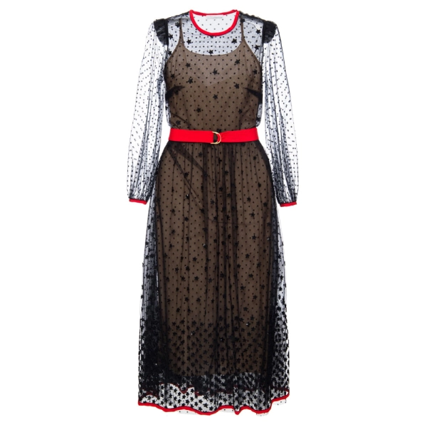 Vestido Tule Estrelar Deise Nko