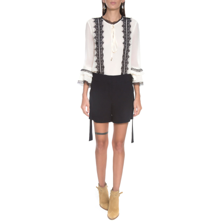 Shorts Crepe Paola Talienk Shorts Crepe Paola Talienk