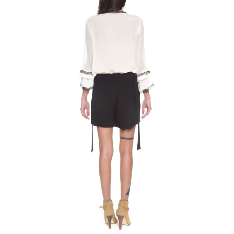 Shorts Crepe Paola Talienk Shorts Crepe Paola Talienk