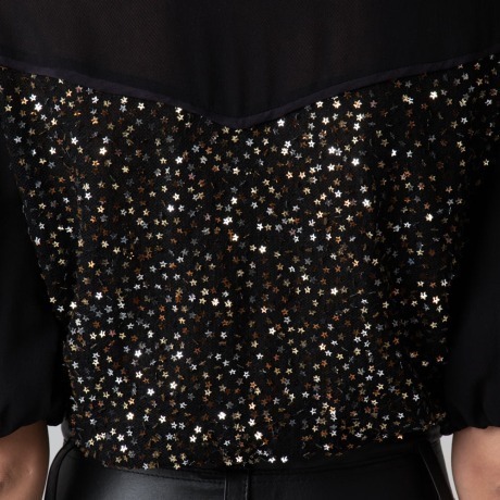 Blusa Tule Antares Mabel