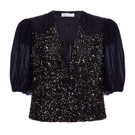 Blusa Tule Antares Mabel