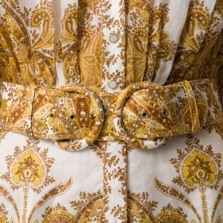 Vestido Zippy Billow Zmmermann