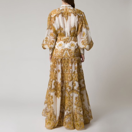 Vestido Zippy Billow Zmmermann