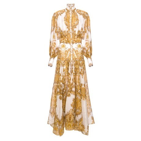 Vestido Zippy Billow Zmmermann