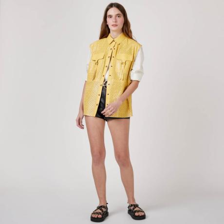 Camisa de Couro Ariel