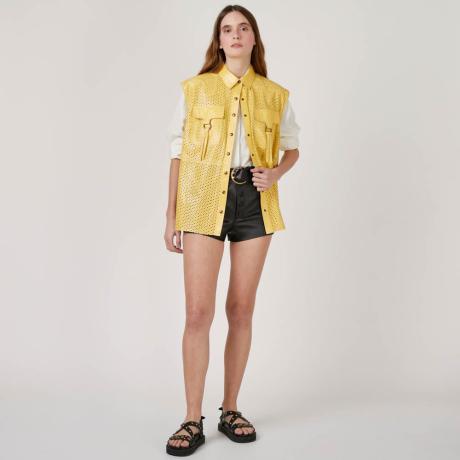 Camisa de Couro Ariel