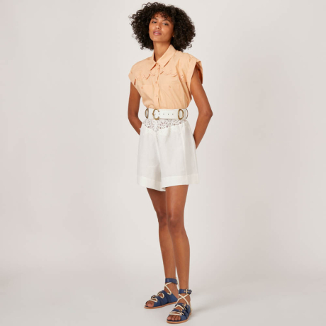 Shorts de Linho Laila Shorts de Linho Laila