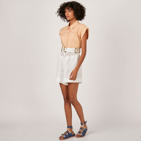 Shorts de Linho Laila Shorts de Linho Laila