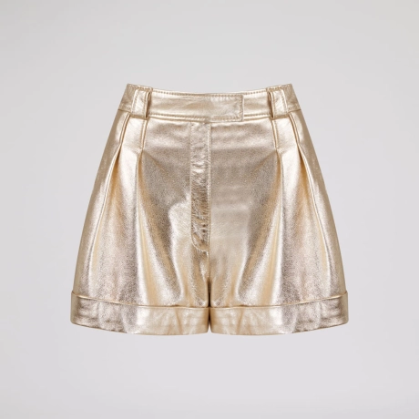 Shorts Mestiço Metalizado Amy