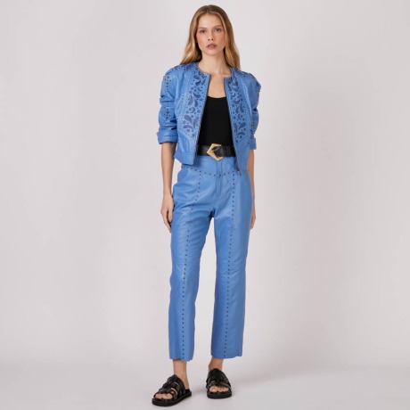 Calça Couro Mabel