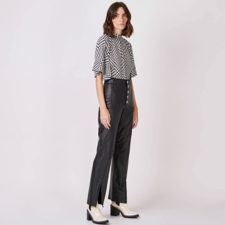 Calça Couro Zoe