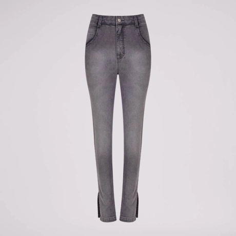 Calça Denim Georgia - Cinza Medio/34