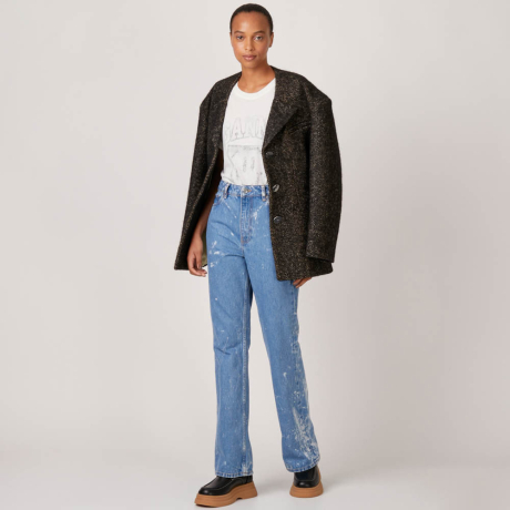Calça Jeans Betzy Ganni Calça Jeans Betzy Ganni