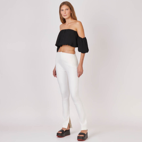 Calça Malha Double Laila Calça Malha Double Laila