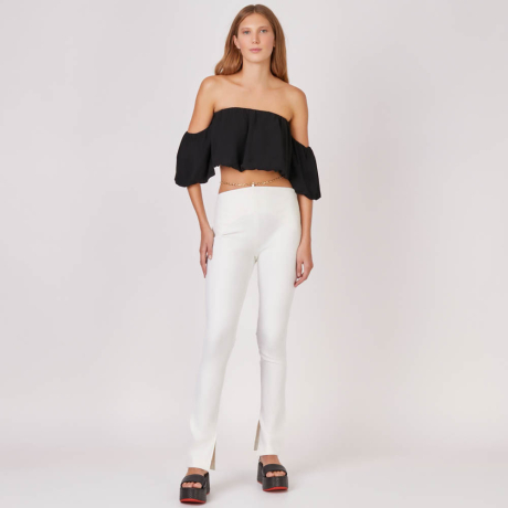 Calça Malha Double Laila Calça Malha Double Laila