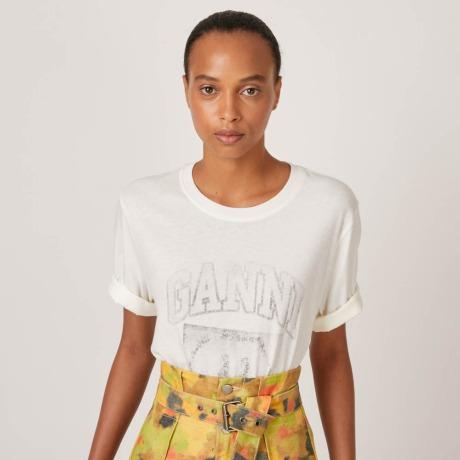 Camiseta Smiley Ganni