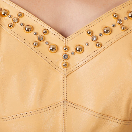 Jumpsuit Couro Milli