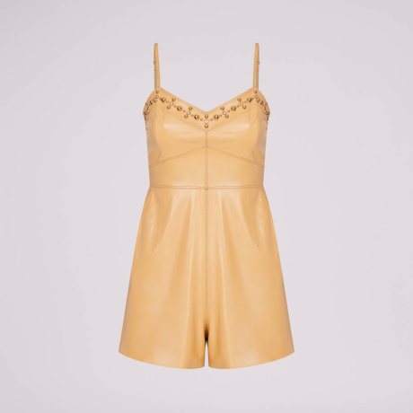 Jumpsuit Couro Milli