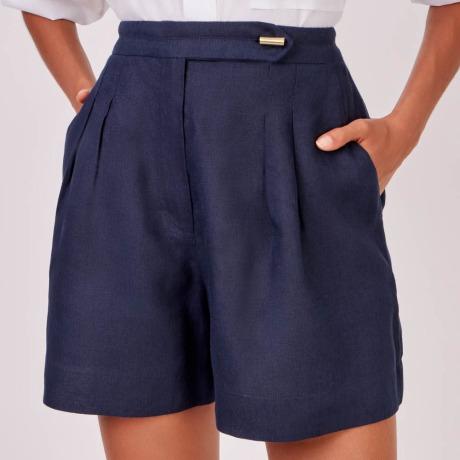 Shorts Linen Winter Fabia