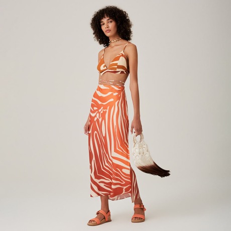 Top Olímpia Omma Estampado