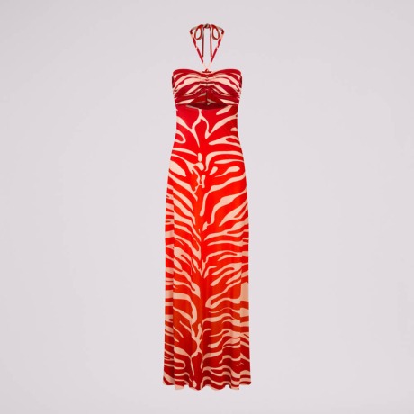 Vestido Olivia Jersey Omma Estampado Vestido Olivia Jersey Omma Estampado