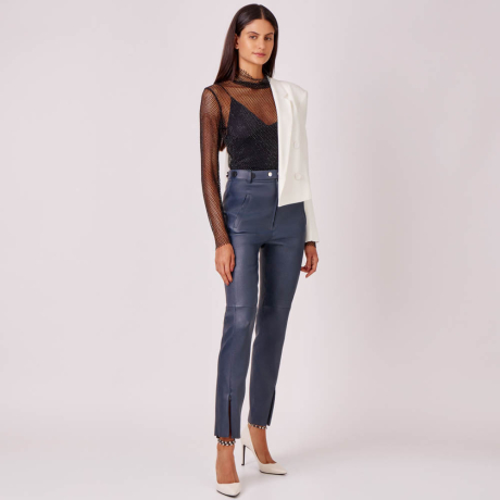 Calça Couro Stretch Ella
