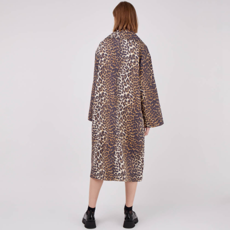 Casaco Leopardo Ganni Casaco Leopardo Ganni