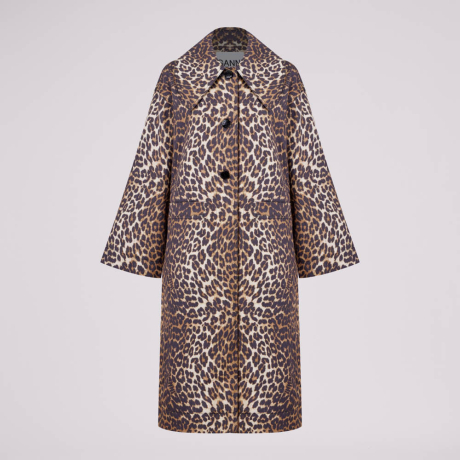 Casaco Leopardo Ganni Casaco Leopardo Ganni