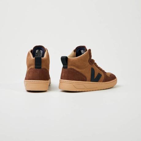 Tênis Suede Cano Alto Marrom Veja