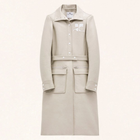 Trench Coat Vinil Reedition Courrèges Trench Coat Vinil Reedition Courrèges