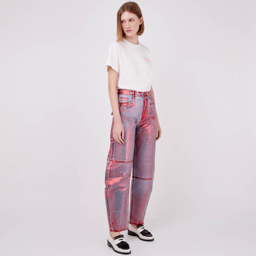 Calça Jeans Foil Ganni
