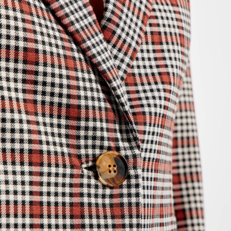 Blazer Gabardine Vichy Lena