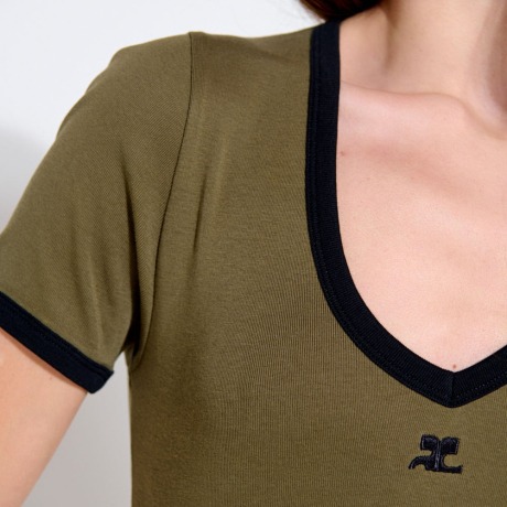 Body Gola v Contraste Courrèges