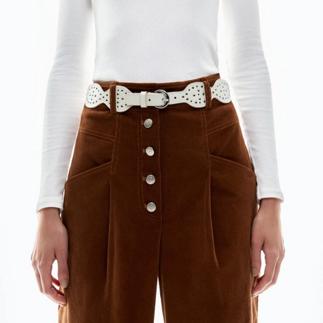 Cinto Couro Rebites Piper Nkf