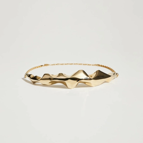 Cinto Metal Curvas Lisa