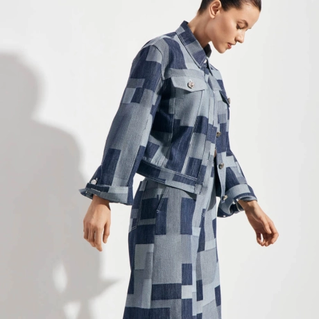 Jaqueta Patch Denim Daren