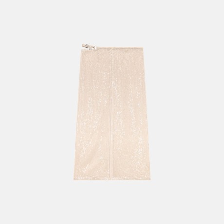 Saia Longa Glitter Courrèges