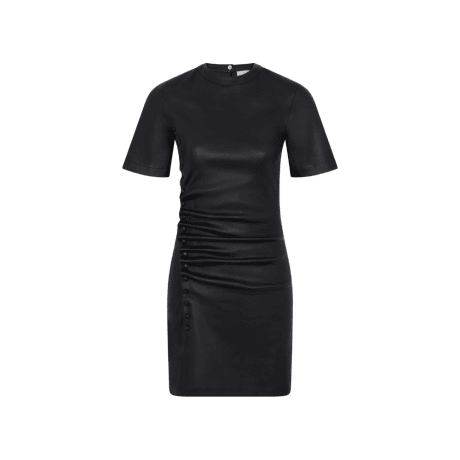 Vestido Mini Franzido Rabanne Vestido Mini Franzido Rabanne