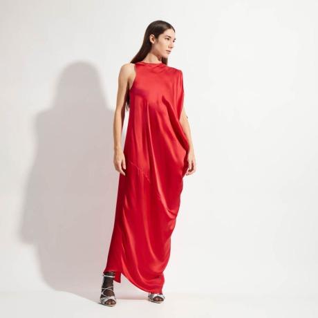 Vestido Torção Seda Francesca