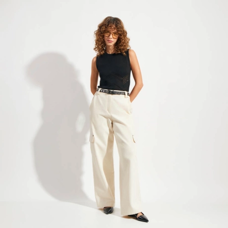 Blusa Tricot Rendado Amora