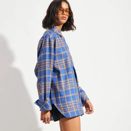 Camisa Linho Xadrez Maisa