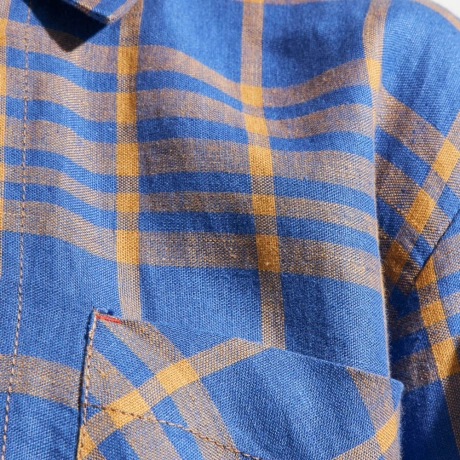 Camisa Linho Xadrez Maisa