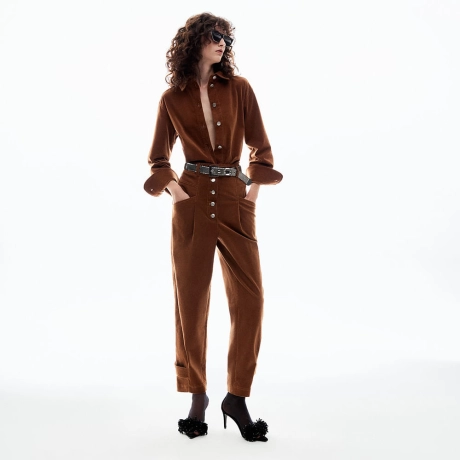 Camisa Veludo Cotelê Helena