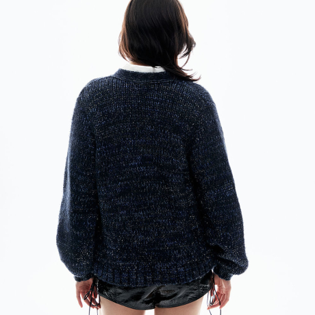 Cardigan Lurex Flame Leah