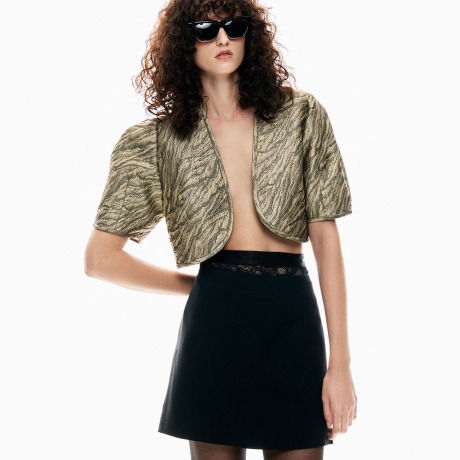 Casaqueto Jacquard Stone Jill